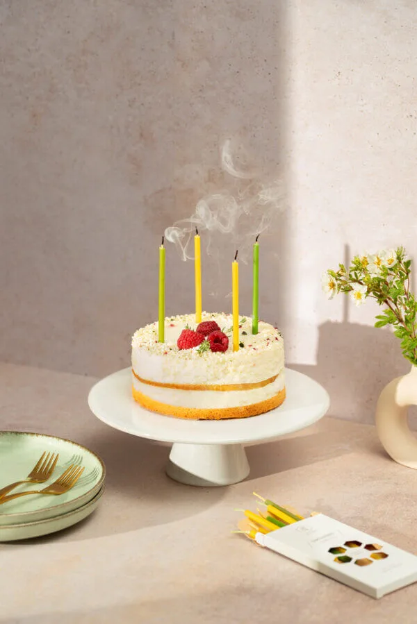 Birthday beeswax candles to make dreams come true (striped) - Image 6